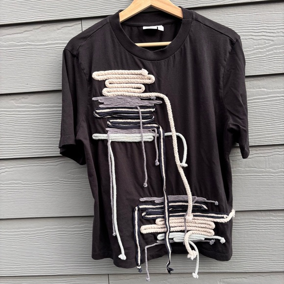 ASOS tee with rope detail - Picture 1 of 4